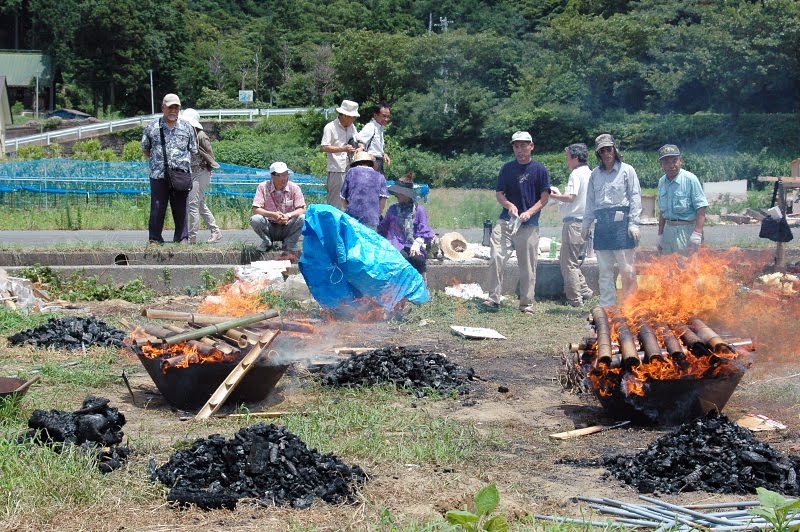 全国の様々な場所で無煙炭化器が活躍しています | モキ製作所